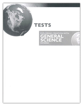 Apologia Exploring Creation with General Science Test Pages, 3rd Edition