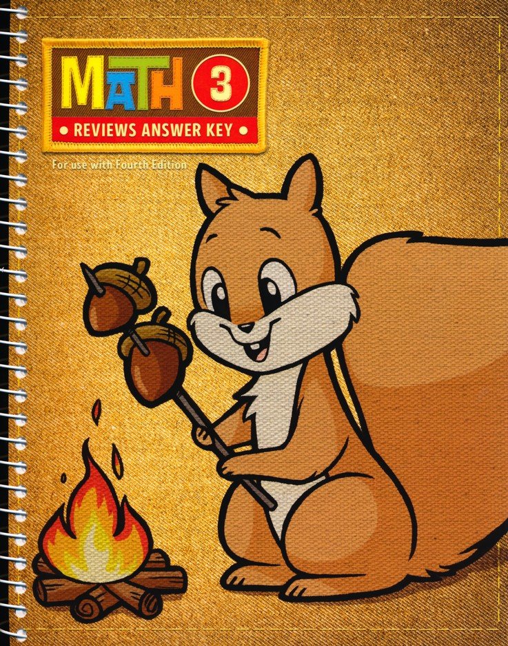 BJU Press Math 3 Reviews Answer Key, 4th Edition