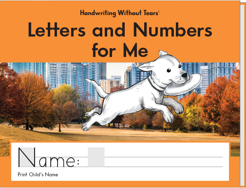 Letters and Numbers for Me 2025 Student Workbook (Kindergarten) - Handwriting Without Tears