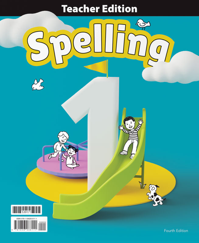BJU Press Spelling 1 Teacher Edition, 4th Edition
