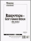 BJU Press Bible Truths 6 Tests Answer Key (3rd ed.)