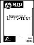 BJU Press Fundamentals of Literature Test Answer Key (2nd ed)