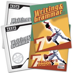 BJU Press Writing & Grammar 7 Home School Kit, 3rd Edition