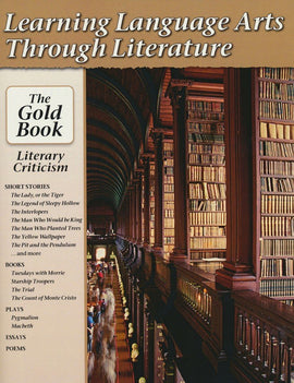 LLATL Gold Book, Literary Criticism, Teacher/Student Edition - (High school)