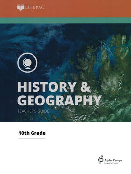 Alpha Omega LIFEPAC 10th Grade - History/Geography - World History - Teacher's Guide