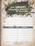 Ultimate Weekly Planner for Teens (Gray Cover)