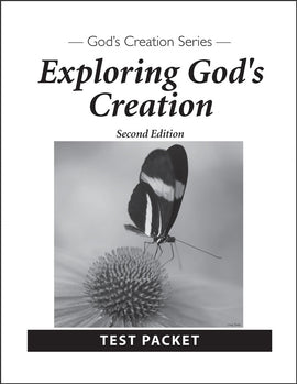 Exploring God's Creation Test Packet, 2nd Edition (Grade 3)
