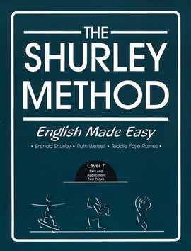 Shurley English Level 7 Skill and Application Test Pages (Grade 7)