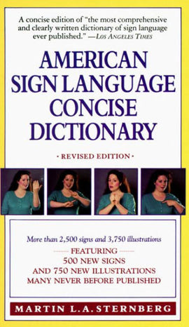 American Sign Language Concise Dictionary: Revised Edition