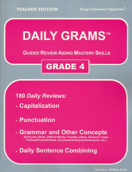 Daily Grams: Guided Review Aiding Mastery Skills Grade 4