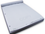 Lab Notebook 100 Pages Top Permanent Bound Glued (Copy Page Perforated)