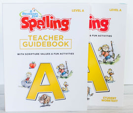 A Reason For Spelling Level A Set (Teacher's Guidebook and Student Workbook)
