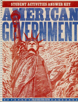 BJU Press American Government Student Activities Manual Answer Key, 3rd Edition