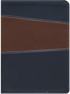 Message Bible - Remix 2.0 (Brown/Navy Imitation Leather)