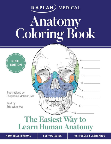 Kaplan Anatomy Coloring Book, 9th Edition | R.O.C.K. Solid Home School ...