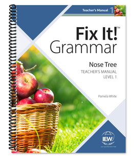 Fix It! Grammar Level 1: Nose Tree Teacher Book (Grades 3-5)