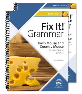 Fix It! Grammar Level 2: Town Mouse and Country Mouse Teacher/Student Combo (Grades 3-5)