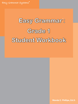Easy Grammar Grade 1 Workbook