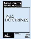 BJU Press Bible 10, Doctrines for a Biblical Worldview Assessments Answer Key, 1st ED