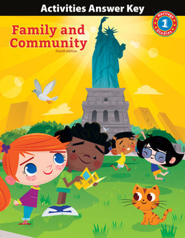 BJU Press Heritage Studies 1, Family and Community, Student Activities Answer Key, 4th Edition