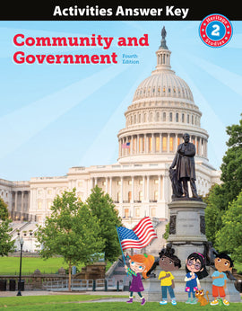BJU Press Heritage Studies 2, Community and Government, Activities Answer Key, 4th Edition