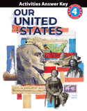 BJU Press Heritage Studies 4, Our United States Student Activities Answer Key, 4th Edition