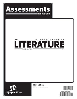 BJU Press Perspectives in Literature Assessments Grade 6, 3rd Edition