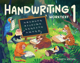BJU Press Handwriting 1 Worktext, 4th Edition