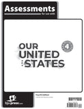 BJU Press Heritage Studies 4, Our United States Assessments (Tests), 4th Edition