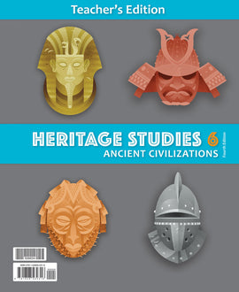 BJU Press Heritage Studies 6, Ancient Civilizations Teacher Edition, 4th Edition