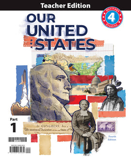 BJU Press Heritage Studies 4, Our United States Teacher Edition, 4th Edition