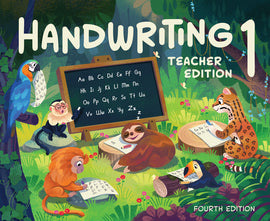 BJU Press Handwriting 1 Teacher Edition, 4th Edition