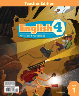 BJU Press English 4 Teacher Edition, 3rd Ed
