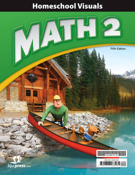 BJU Press Math 2 Homeschool Visuals, 5th Edition