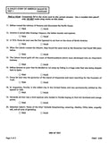 A Child's Story of America Test Packet, 2nd Edition (4th Grade)