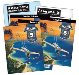 BJU Press Math 5 Home School Kit, 4th Edition