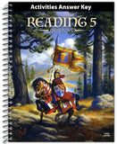 BJU Press Reading 5 Student Activities Answer Key, 3rd Edition