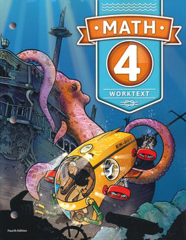 BJU Press Math 4 Worktext, 4th Edition