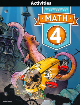 BJU Press Math 4 Student Activities, 4th Edition