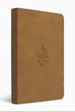 ESV Premium Gift Bible (Trutone, Nubuck Caramel with Wildflower Design)