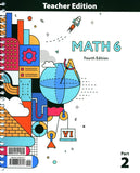 BJU Press Math 6 Teacher Edition, 4th Edition