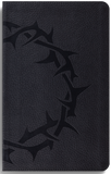 ESV Thinline Bible (Charcoal with Crown Design - Imitation Leather)