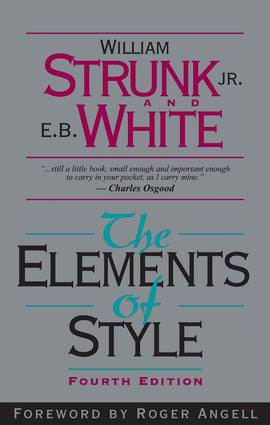 The Elements of Style (Pearson), 4th Edition