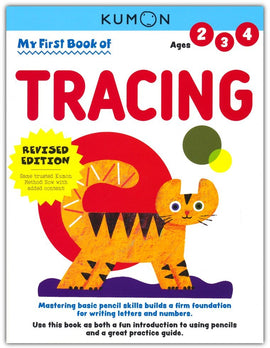 My First Book of Tracing (Ages 2-4, Kumon Workbooks), Revised Edition