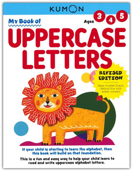 My First Book of Uppercase Letters (Ages 3-5, Kumon Workbooks), Revised Edition
