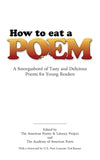 How to Eat a Poem