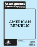 BJU Press  American Republic Assessments Answer Key 5th edition
