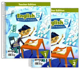BJU Press English 5 Teacher's Edition, 3rd Edition
