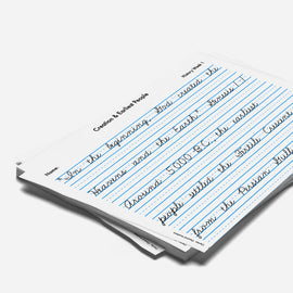 Cycle 1 Handwriting Sheets (Link to order in description)