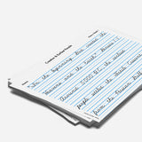 Cycle 1 Handwriting Sheets (Link to order in description)